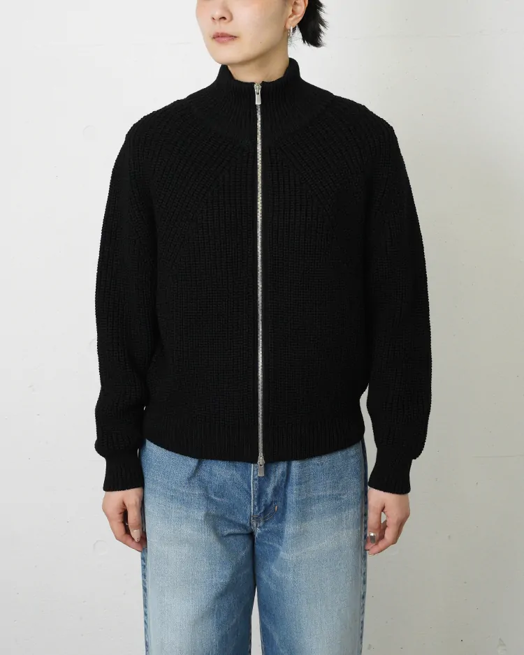 BATONER (WOMEN) / SIGNATURE DRIVERS KNIT / BLACK