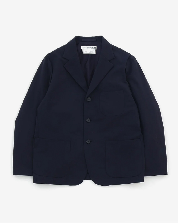 YAECA (MEN) / 2WAY JACKET / NAVY