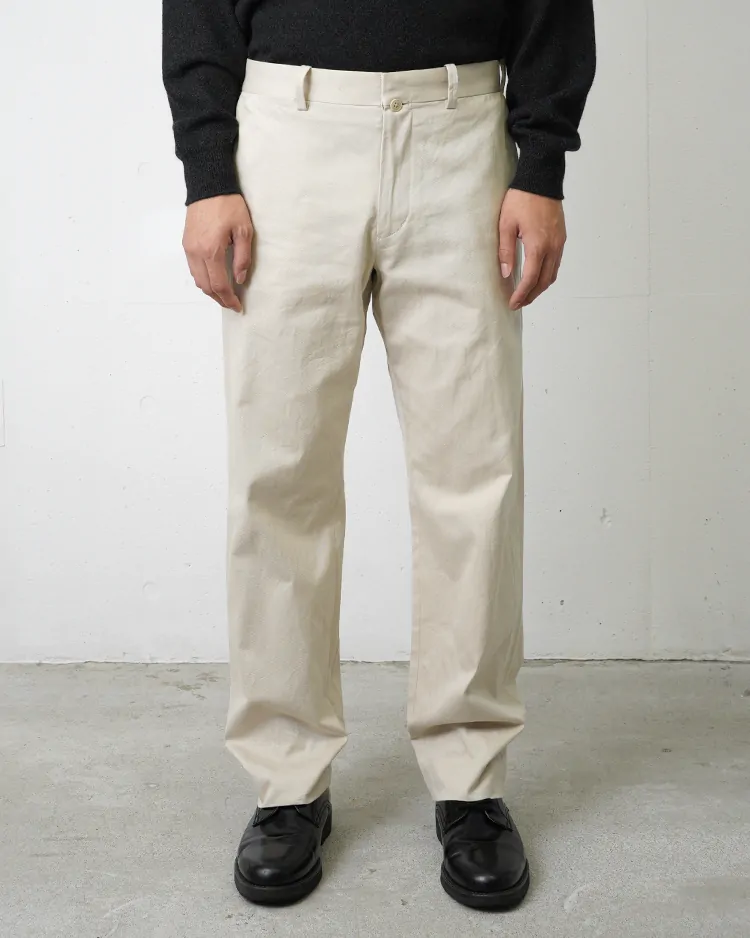 YAECA (MEN) / STANDARD - CHINO / BEIGE