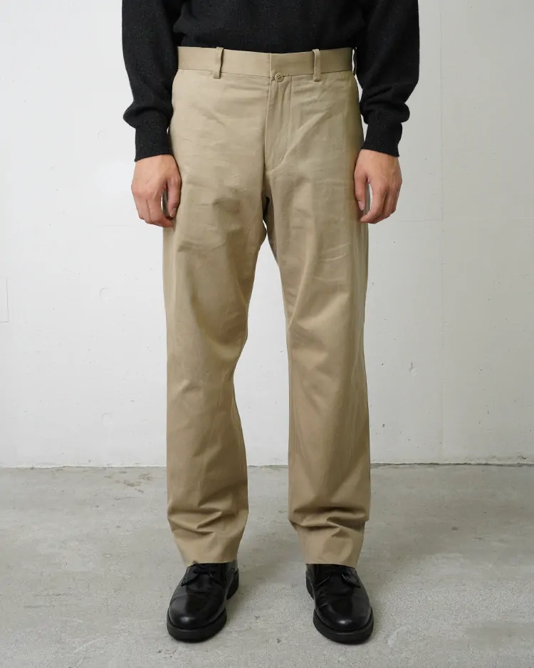 YAECA (MEN) / STANDARD - CHINO / KHAKI