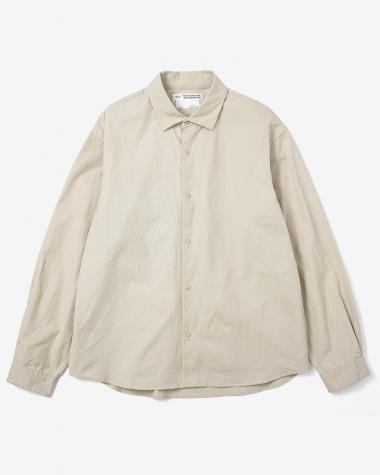 YAECA (MEN) / Comfort Shirt Extra Wide / BEIGE