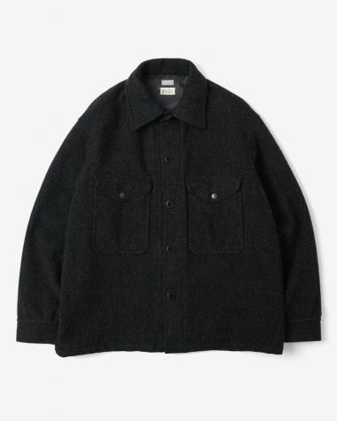  / VIRGIN WOOL CPO JACKET / CHARCOAL