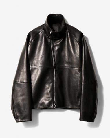 NTN / BETA LEATHER JACKET / BLACK