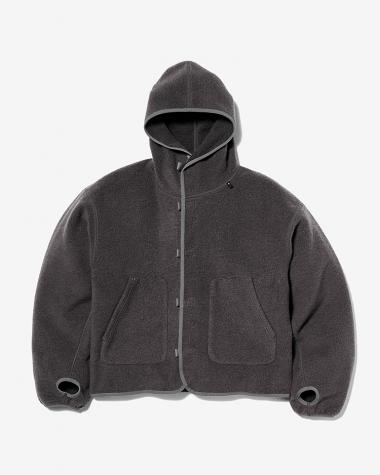  / Wool Fleece Hoodie / DARK LAVA(DA)