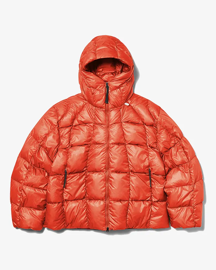 Goldwin 0 / Three-Dimensional Down Parka / SCARLET(SC)