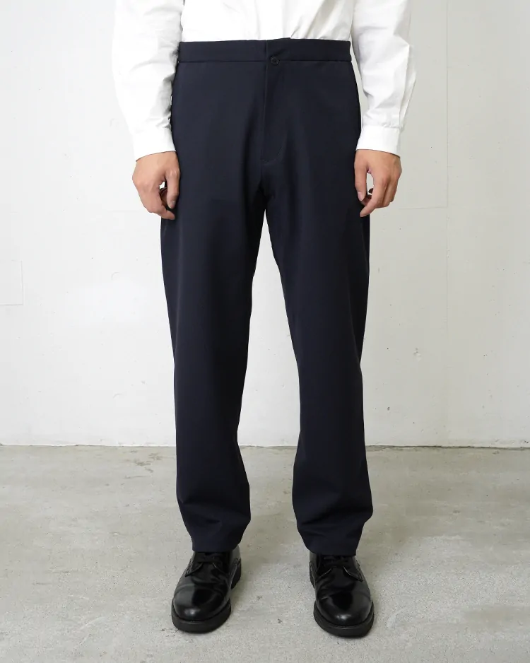 YAECA (MEN) / 2-Way Standard Trousers / NAVY