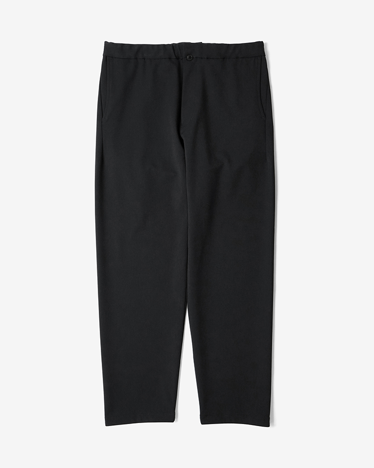YAECA (MEN) / 2-Way Standard Trousers / BLACK