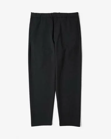 YAECA (MEN) / 2-Way Standard Trousers / BLACK