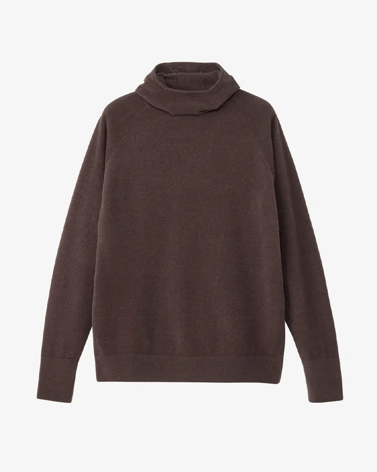 Goldwin / Mesh Pile Hoodie / ROSE TAUPE(RT)