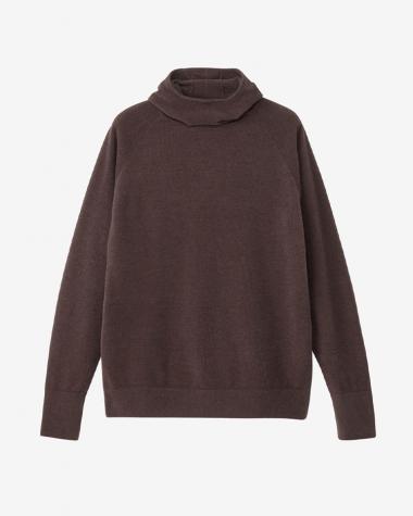  / Mesh Pile Hoodie / ROSE TAUPE(RT)