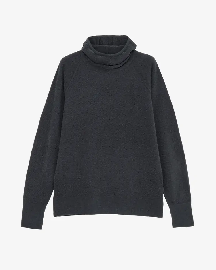 Goldwin / Mesh Pile Hoodie / WOLF GRAY(WF)