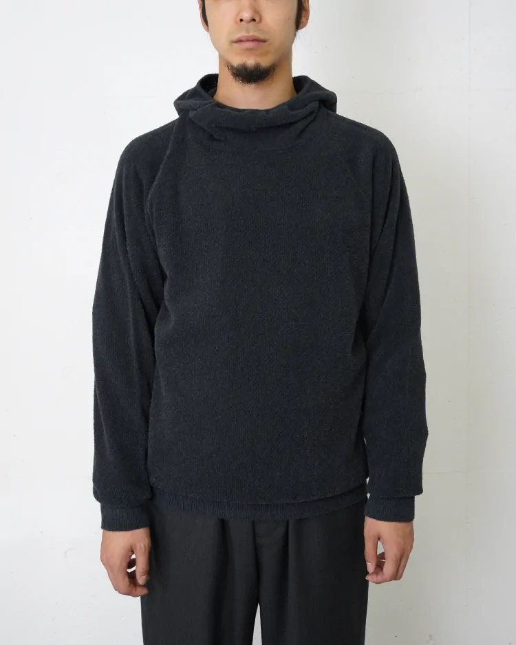 Goldwin / Mesh Pile Hoodie / WOLF GRAY(WF)