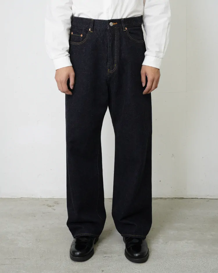 YAECA (MEN) / M 19 Wide 14W / INDIGO
