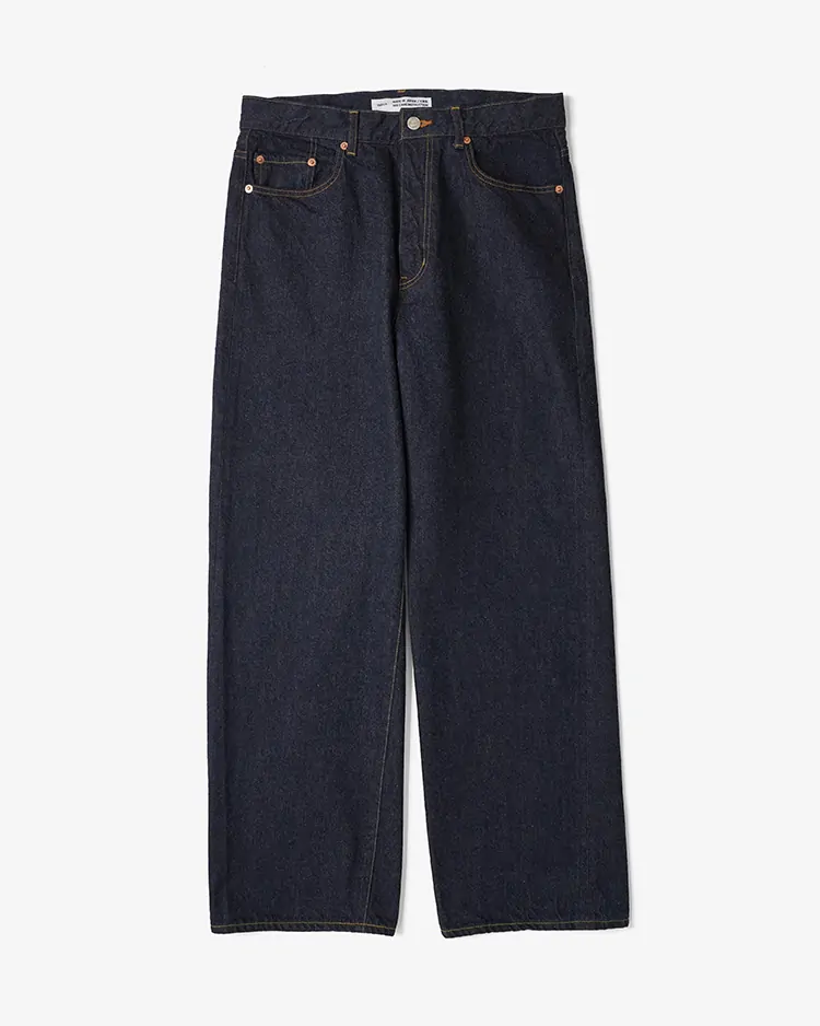 YAECA (MEN) / M 19 Wide 13W / INDIGO BLUE