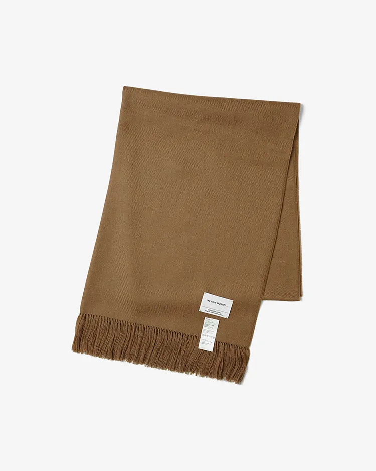 THE INOUE BROTHERS... / Non Brushed Stole / CAMEL