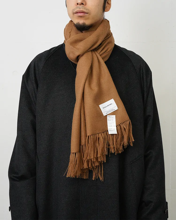THE INOUE BROTHERS... / Non Brushed Stole / CAMEL
