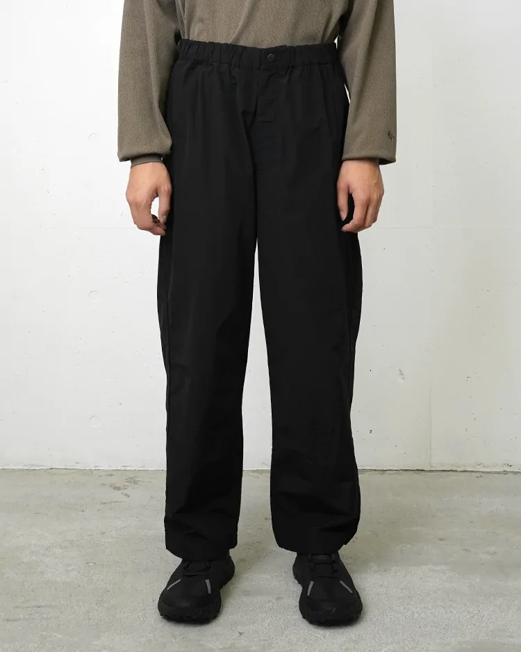 Goldwin / Relax Straight Easy Pants / BLACK(BK)