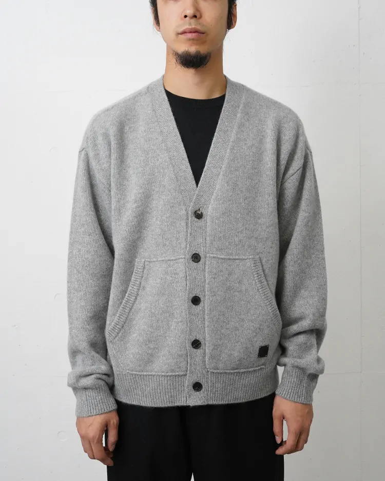 TOKYO DESIGN STUDIO New Balance  / BATONER x TDS Cashmere 7G Cardigan (MT62S4MV) / HEATHER GREY