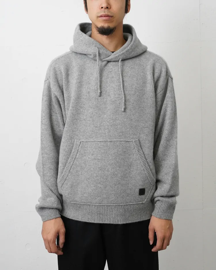 TOKYO DESIGN STUDIO New Balance  / BATONER x TDS Cashmere 7G Knit Hoodie (MT6209QI) / HEATHER GREY