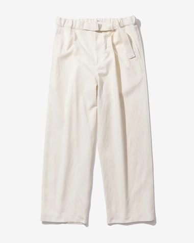  / WOOL COTTON KERSEY CLIMBING PANTS / WARM WHITE