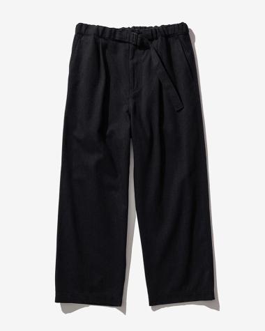  / WOOL COTTON KERSEY CLIMBING PANTS / CHARCOAL GRAY