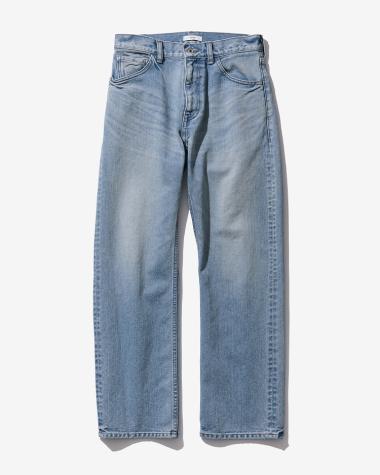  / DENIM STRAIGHT PANTS / BLUE