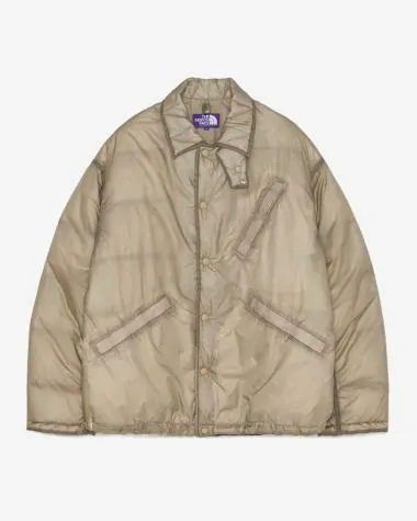 THE NORTH FACE PURPLE LABEL / Field Down Coach Jacket / TP(Taupe)