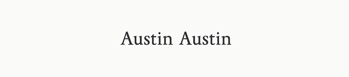 Austin Austin