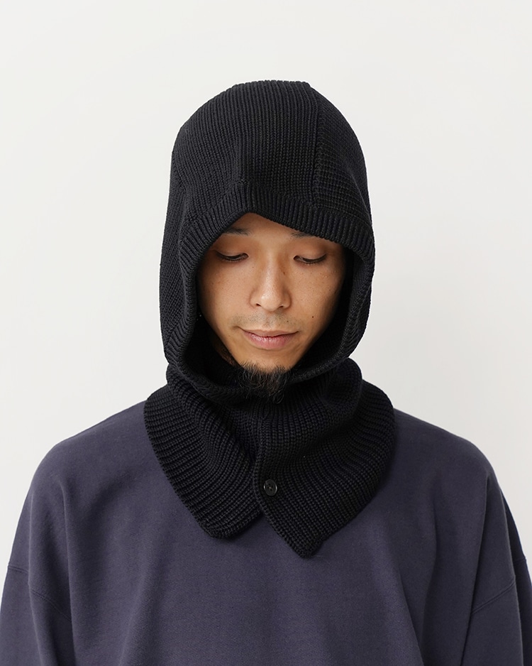 BATONER / SOLID WOOL BALACLAVA