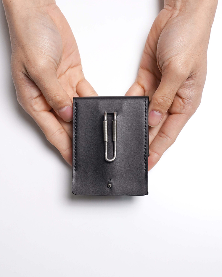 HUGHES - MINI WALLET / BLACK