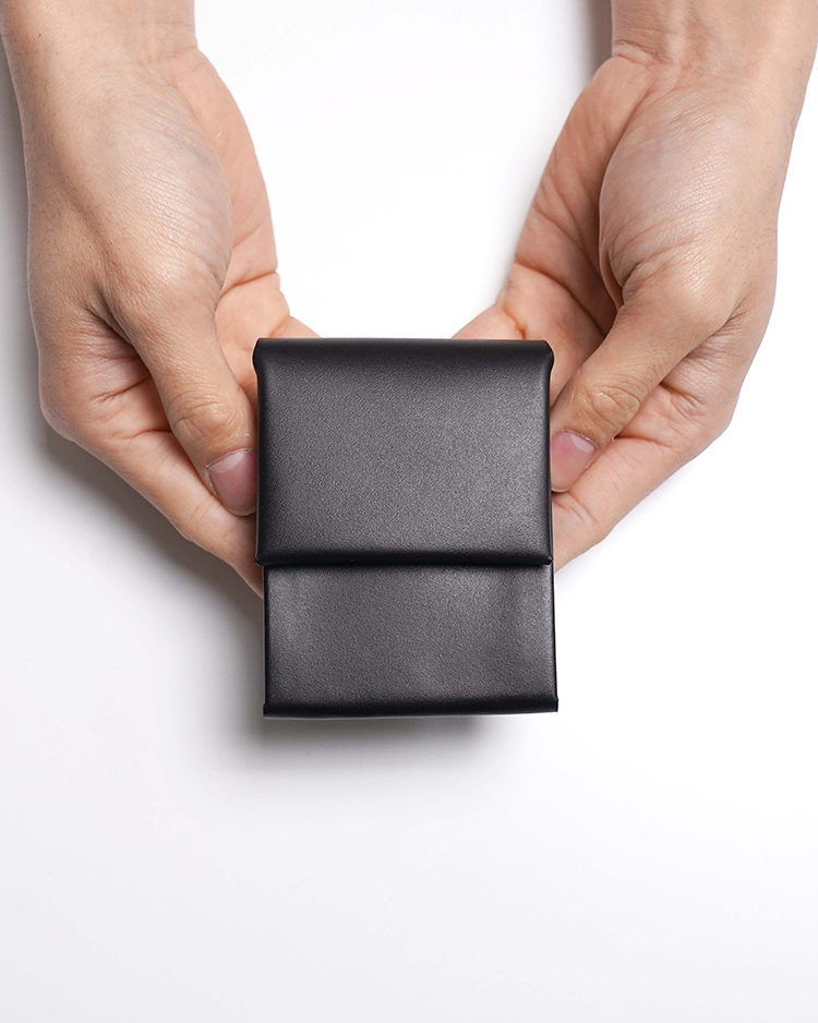 HUGHES - MINI WALLET / BLACK