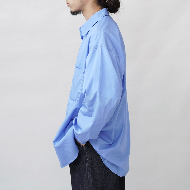 Graphpaper(グラフペーパー) / Broad L/S Oversized Regular Collar Shirt