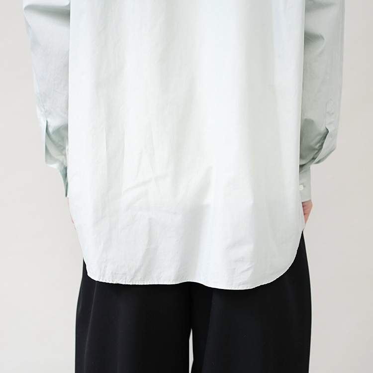 Graphpaper(グラフペーパー) / Broad L/S Oversized Band Collar Shirt
