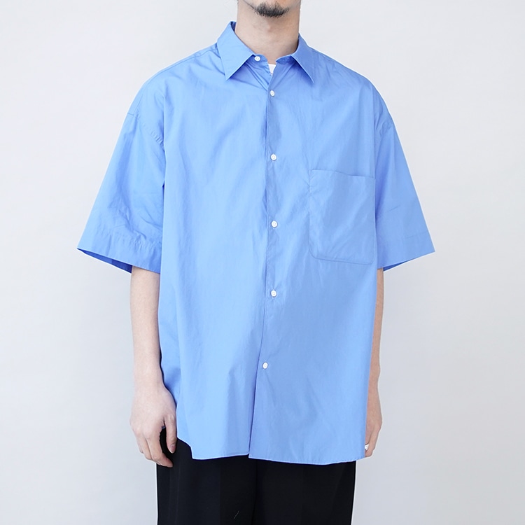 Graphpaper(グラフペーパー) / Broad S/S Oversized Regular Collar Shirt