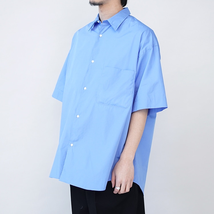 Graphpaper(グラフペーパー) / Broad S/S Oversized Regular Collar Shirt