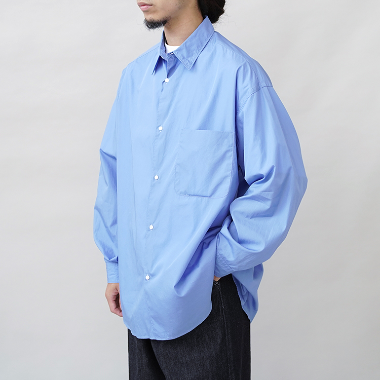 Graphpaper(グラフペーパー) / Broad L/S Oversized Regular Collar Shirt