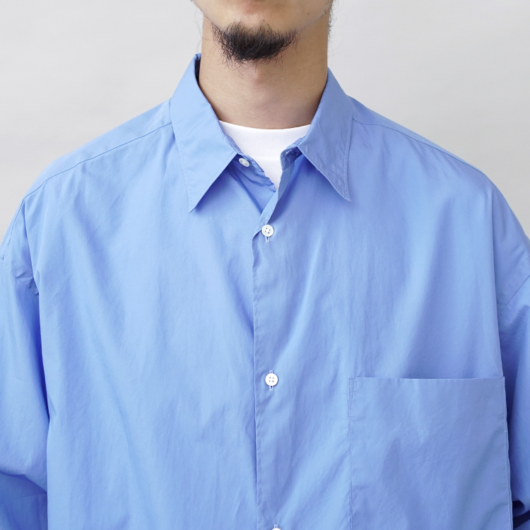 Graphpaper(グラフペーパー) / Broad L/S Oversized Regular Collar Shirt