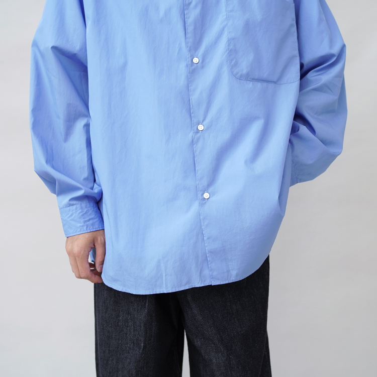 Graphpaper(グラフペーパー) / Broad L/S Oversized Regular Collar Shirt