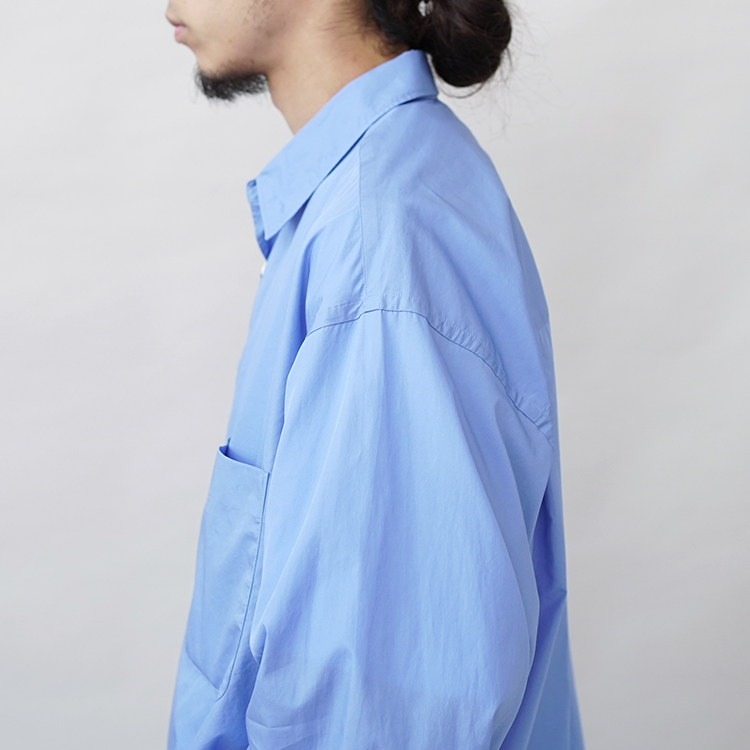 Graphpaper(グラフペーパー) / Broad L/S Oversized Regular Collar Shirt