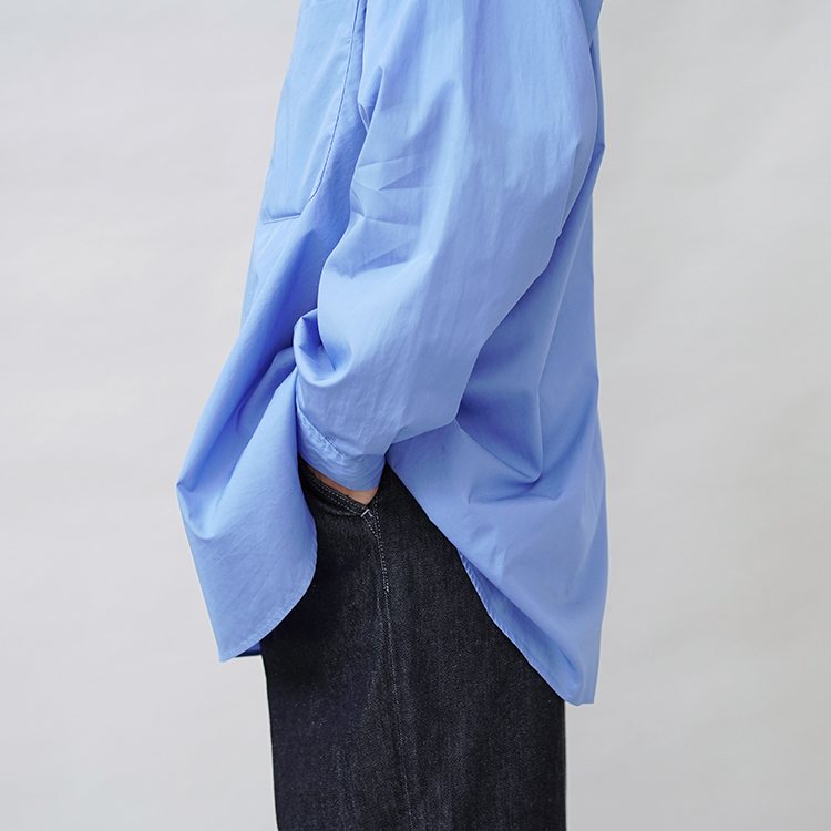 Graphpaper(グラフペーパー) / Broad L/S Oversized Regular Collar Shirt