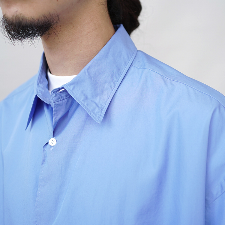 Graphpaper(グラフペーパー) / Broad L/S Oversized Regular Collar Shirt
