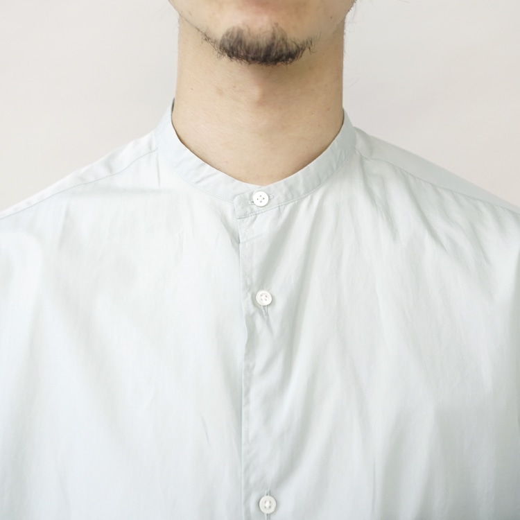 Graphpaper(グラフペーパー) / Broad L/S Oversized Band Collar Shirt