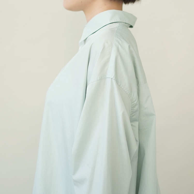 Graphpaper(グラフペーパー) / Broad Oversized Shirt Dress