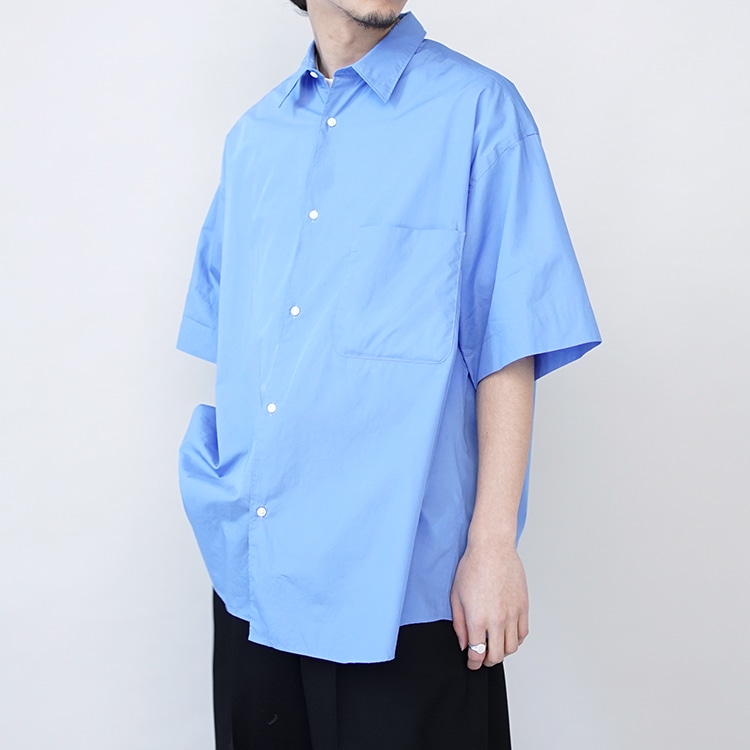 Graphpaper(グラフペーパー) / Broad S/S Oversized Regular Collar Shirt