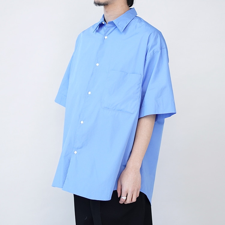 Graphpaper(グラフペーパー) / Broad S/S Oversized Regular Collar Shirt