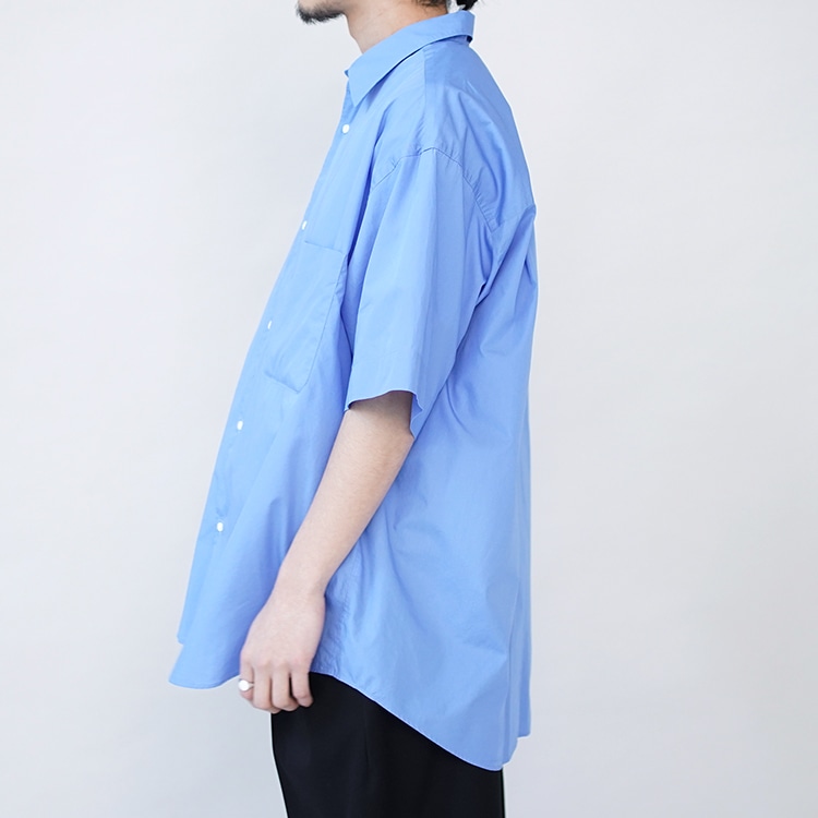 Graphpaper(グラフペーパー) / Broad S/S Oversized Regular Collar Shirt