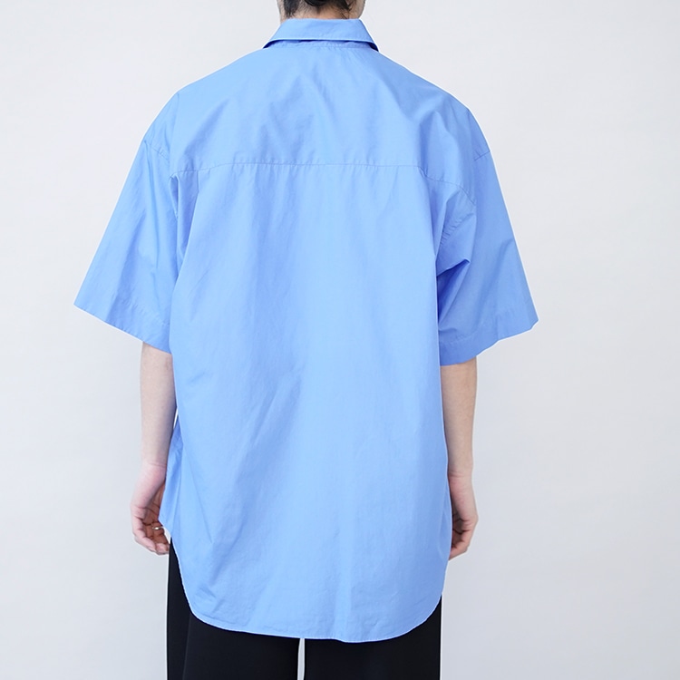 Graphpaper(グラフペーパー) / Broad S/S Oversized Regular Collar Shirt