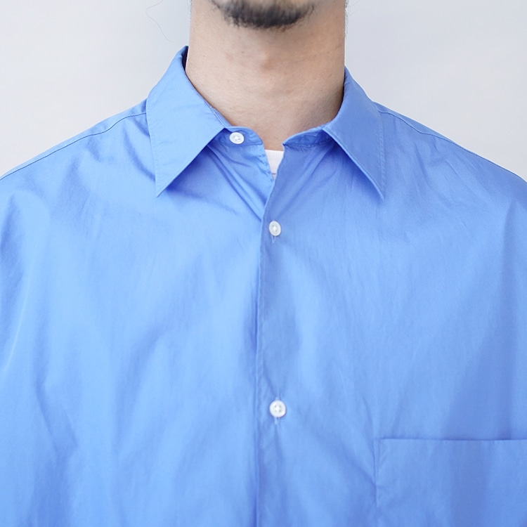 Graphpaper(グラフペーパー) / Broad S/S Oversized Regular Collar Shirt