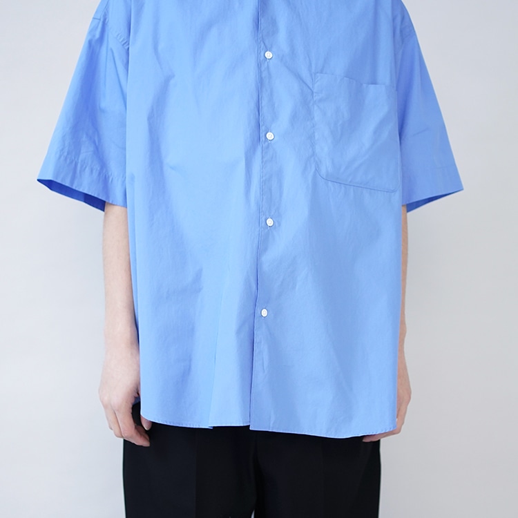 Graphpaper(グラフペーパー) / Broad S/S Oversized Regular Collar Shirt