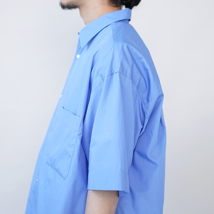 Graphpaper(グラフペーパー) / Broad S/S Oversized Regular Collar Shirt